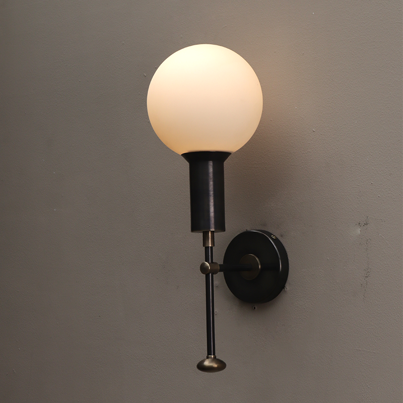 Mod Wall Sconce Glass Globe