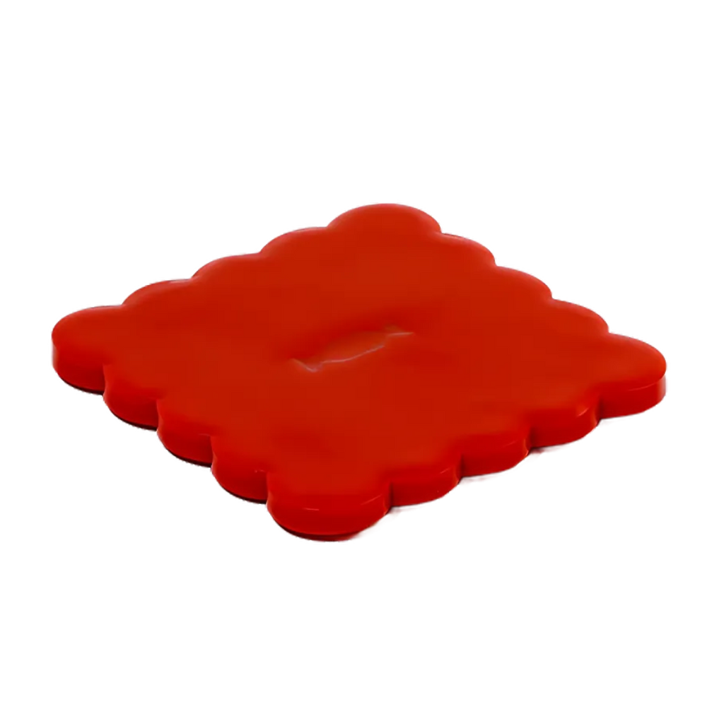 Memphis Scalloped Coasters (Set of 4)