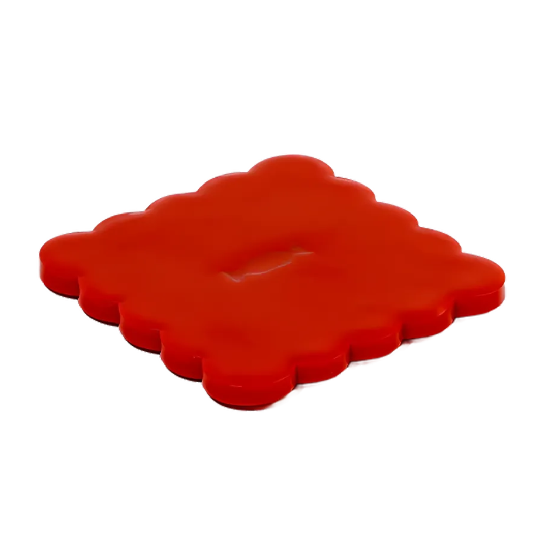 Memphis Scalloped Coasters (Set of 4)