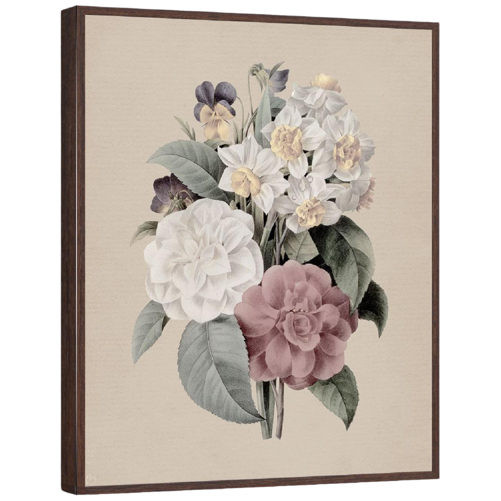 Antique Botanical Set of 2