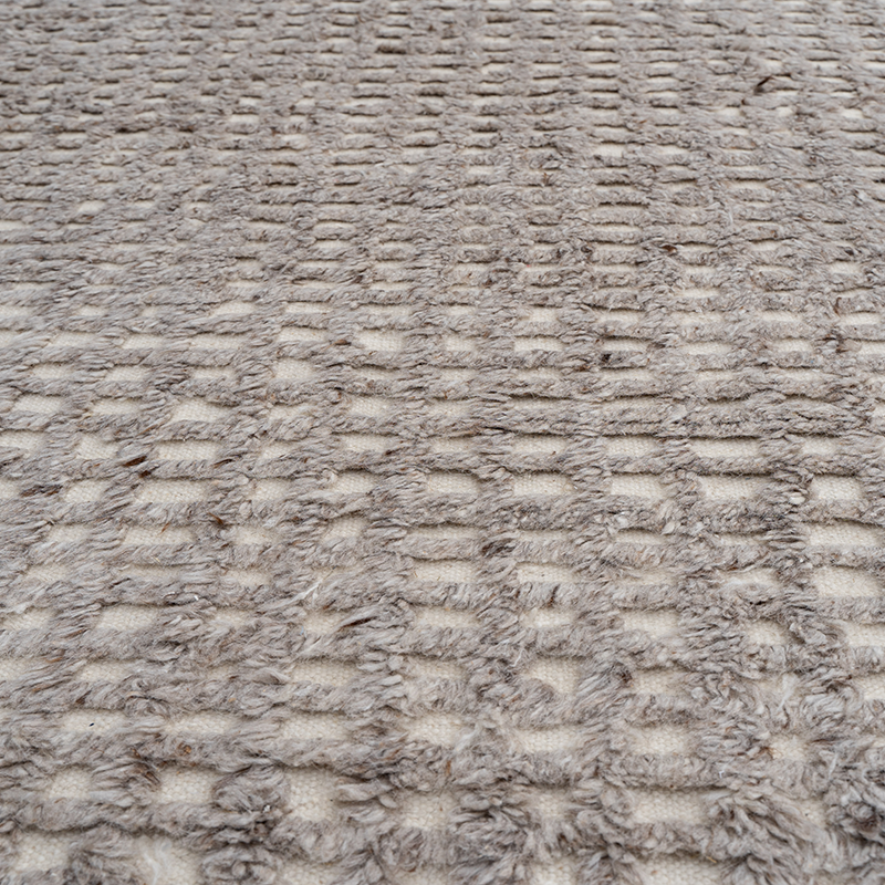 Fawn Hand-Knotted Wool Rug