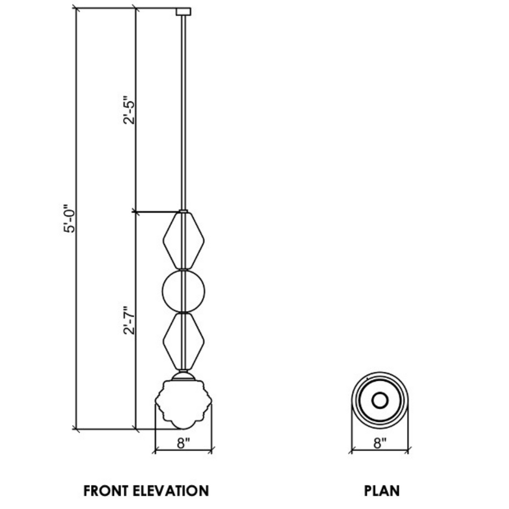 Hanging Pendent Lights HPL 26