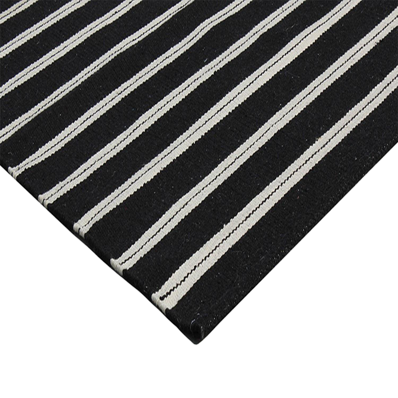 Cotton Hand Woven Rug_Stric