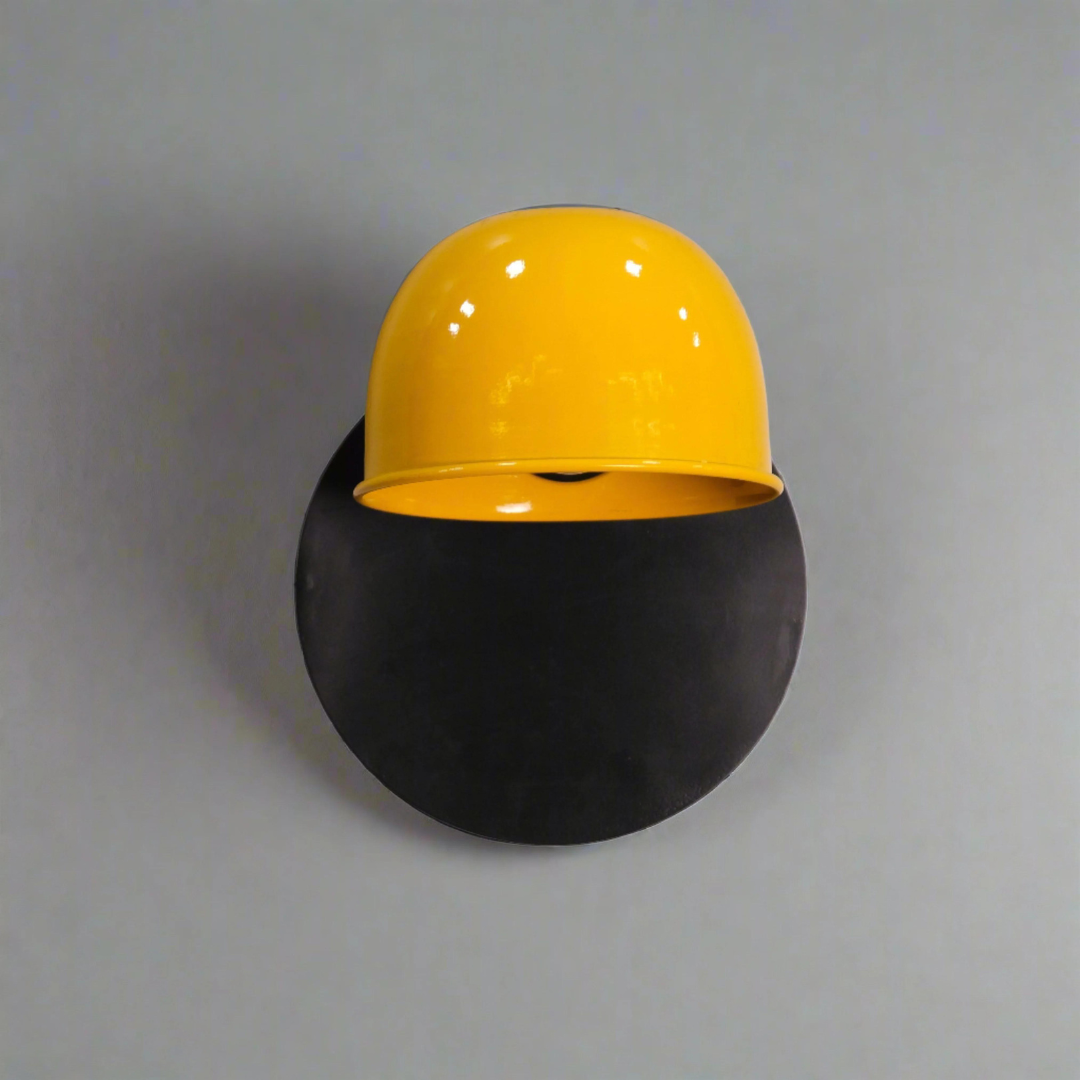 Industrial Half-Dome Wall Sconce