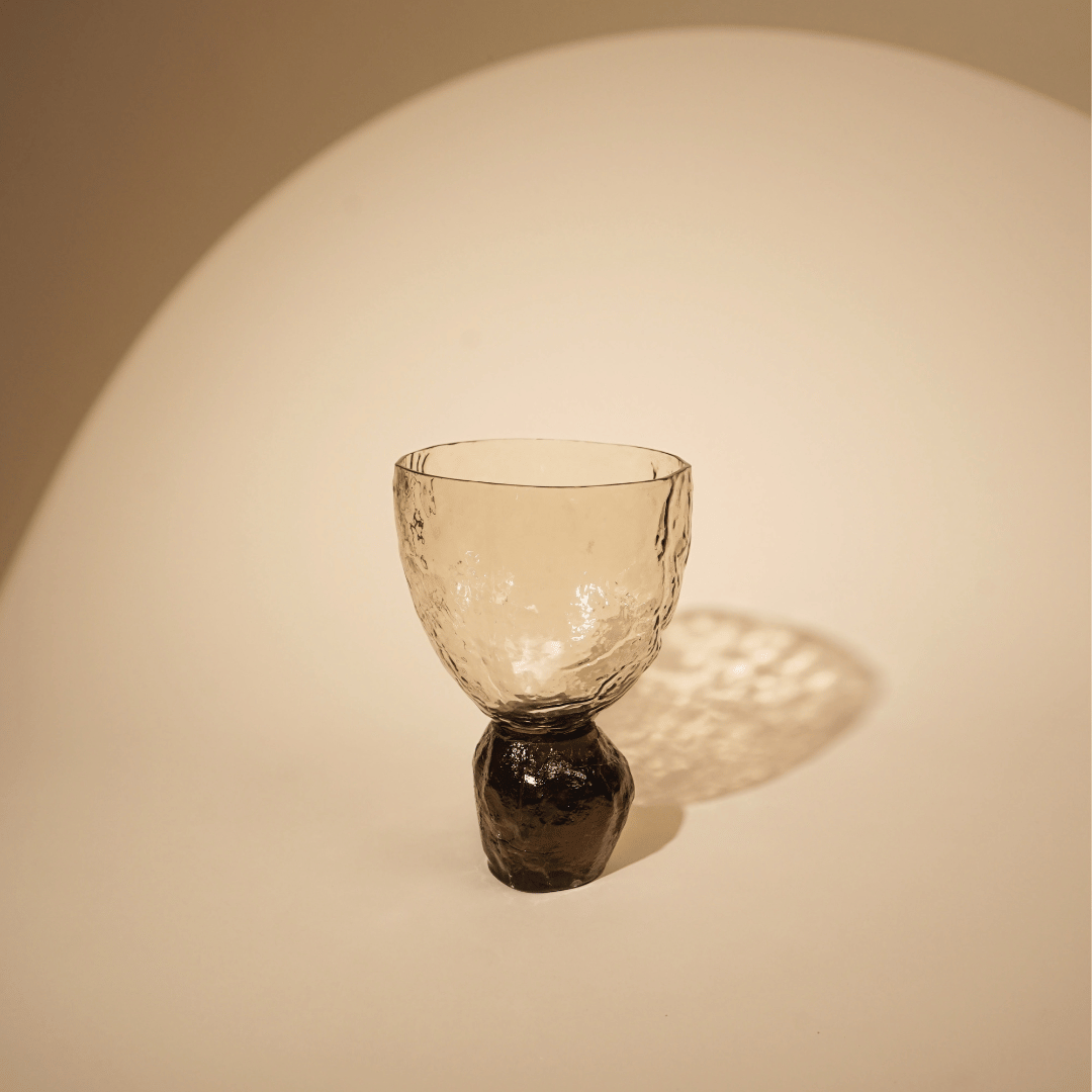 Ezra Textured Glass Decorative Object