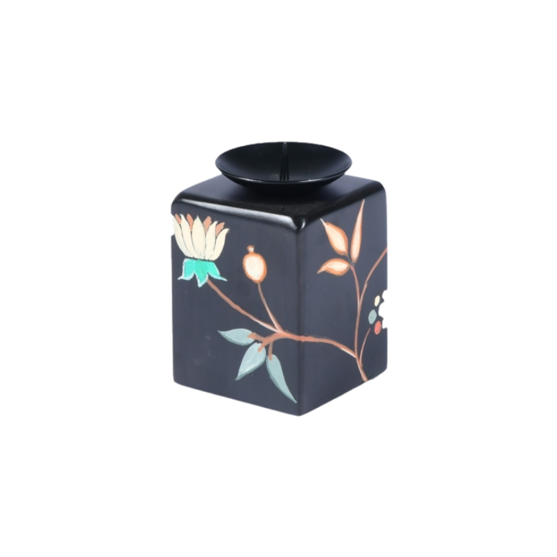 Black Beauty Candle Holder