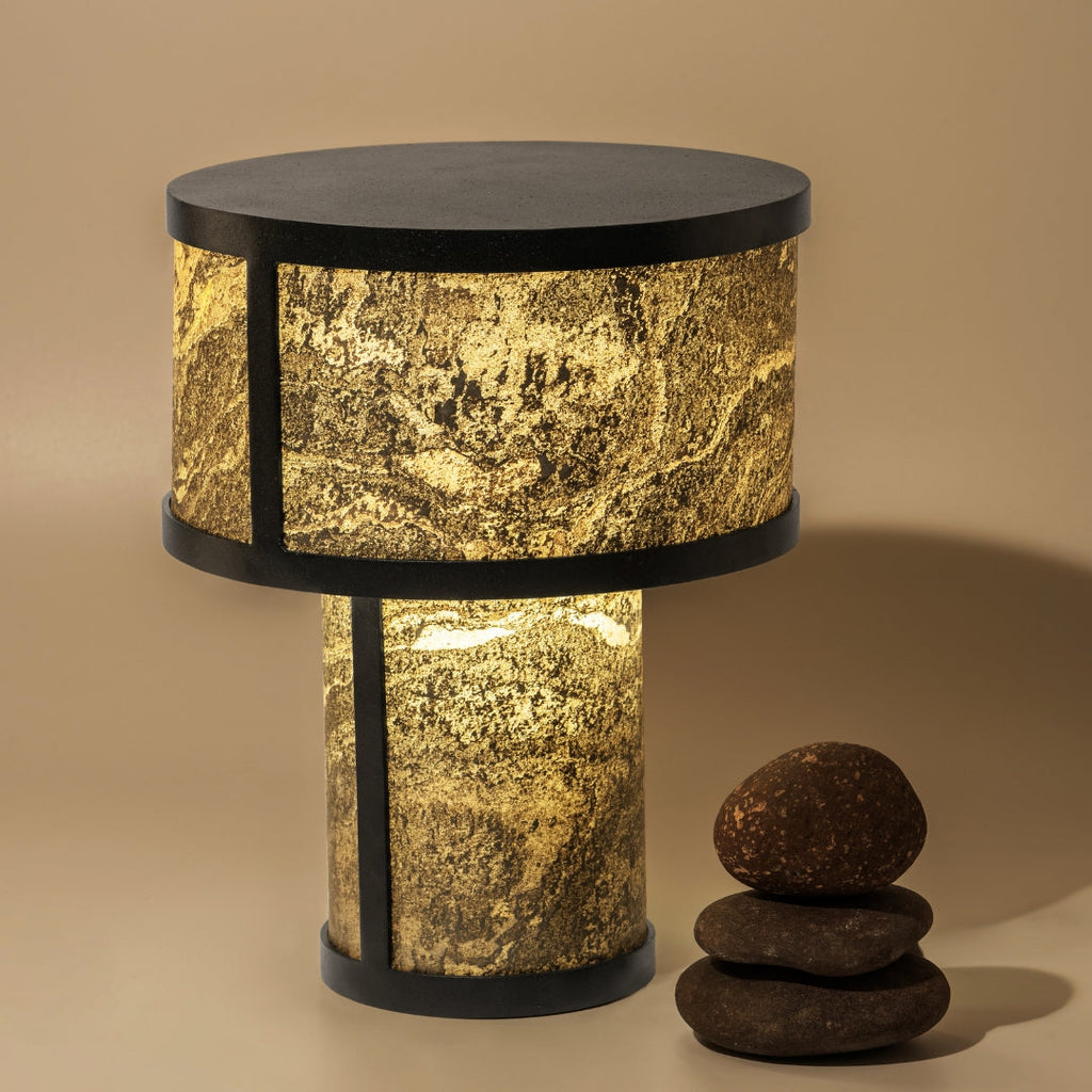 Cleo Table Lamp - Indian Autumn Slate