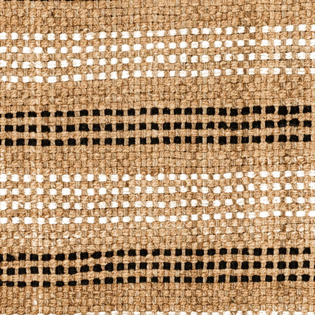 Hemp Hand Woven Rug _ Frontier Fringe