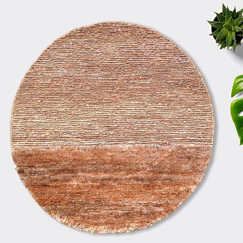 Hemp Handmade Round : Textura