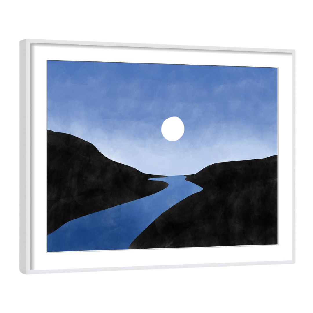 Gallery Wall Art: Indigo | Set of 4