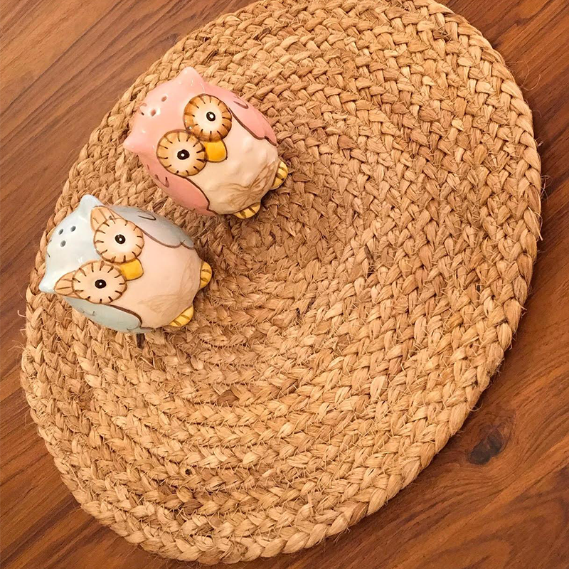 Kasauli Hemp Round Placemat