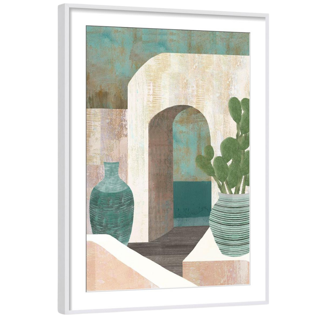 Gallery Wall Art: Sunbaked Archway | Set of 3