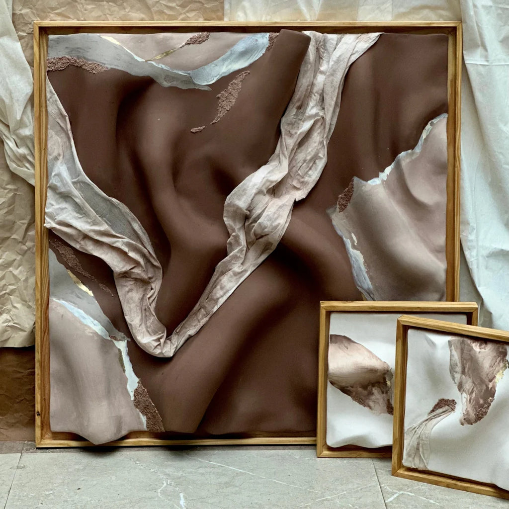 Dark Roast Textured Art