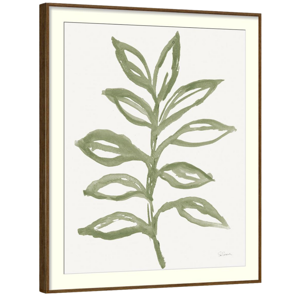 Gallery Wall Art: Green Sage | Set of 6