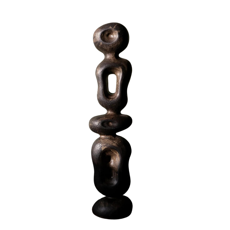 Ren Organic Sculpture - Black