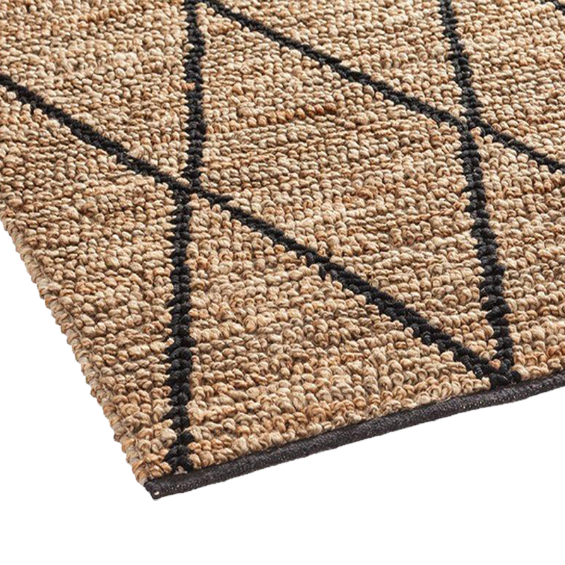 Hemp Hand Woven Rug Loop_ Oxford