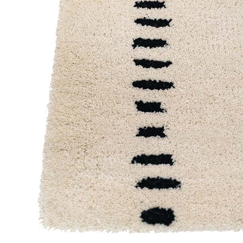 Greige Hand-Tufted Rug