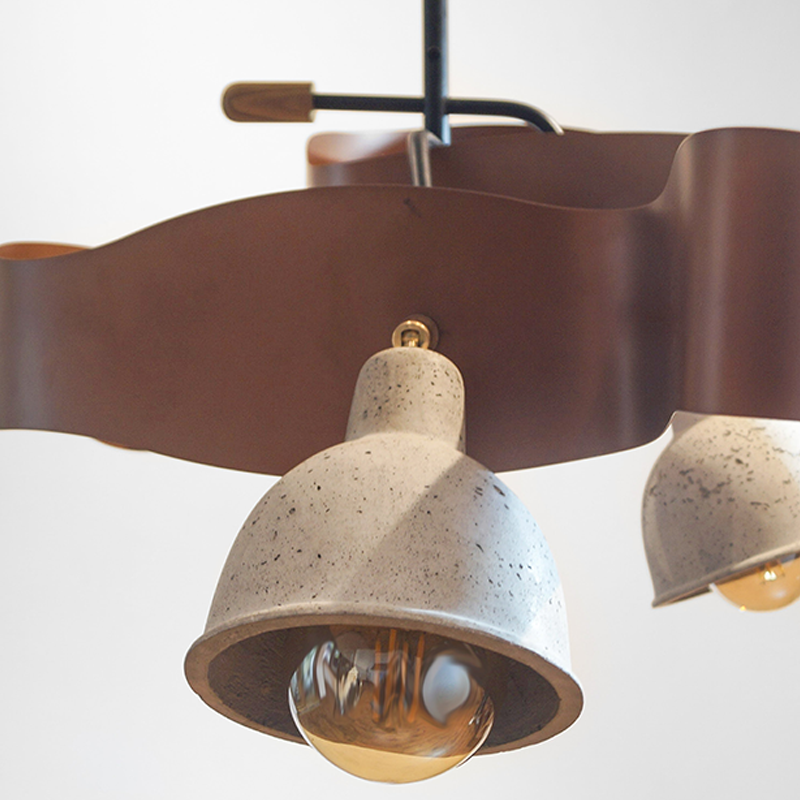 Concrete Luxe Chandelier