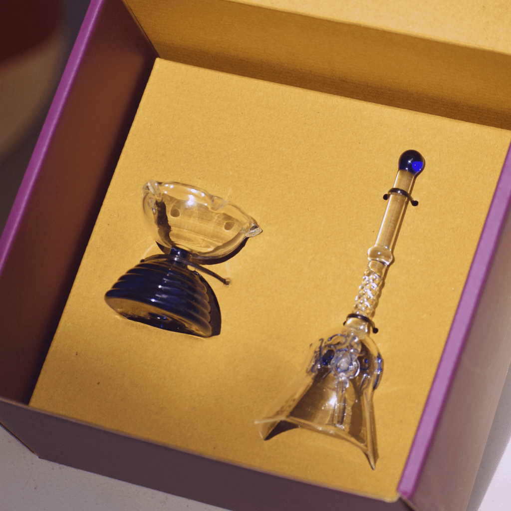 Bell Gift Set - Short Diya and Ringing bell