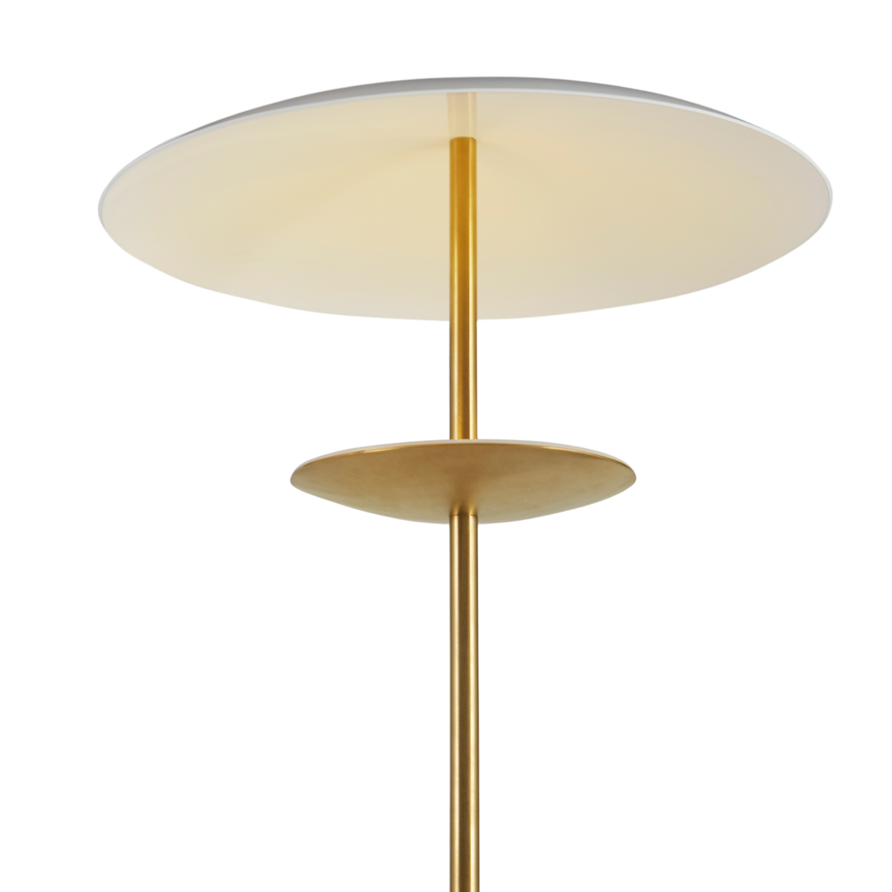 Disc Floor Lamp - Gold