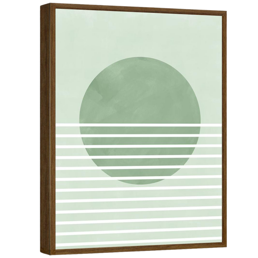 Gallery Wall Art: Saga Green | Set of 9