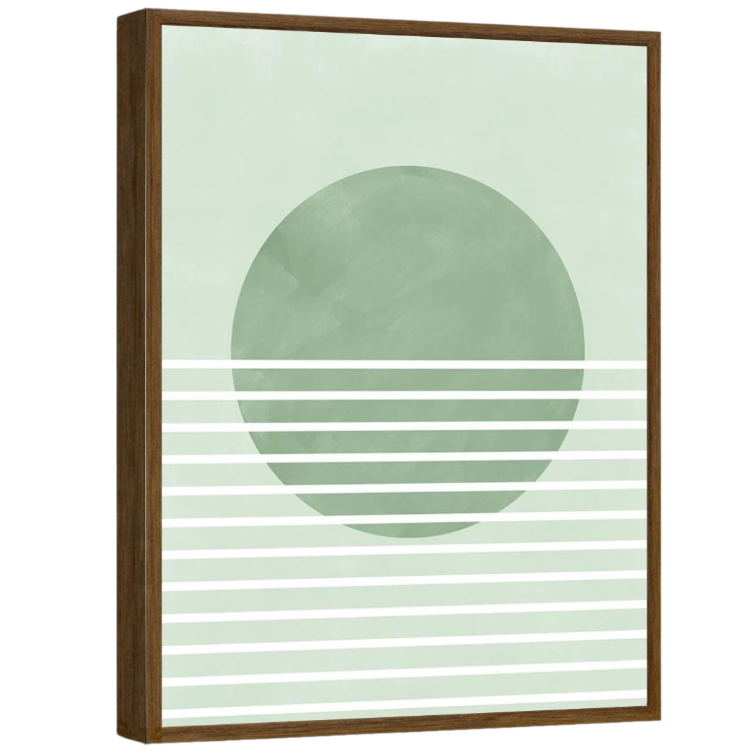 Gallery Wall Art: Saga Green | Set of 9