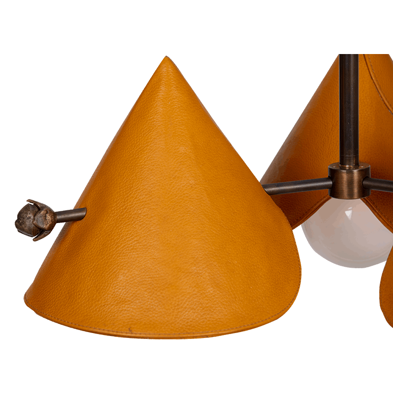 3 Paan Cones Hanging Pendant