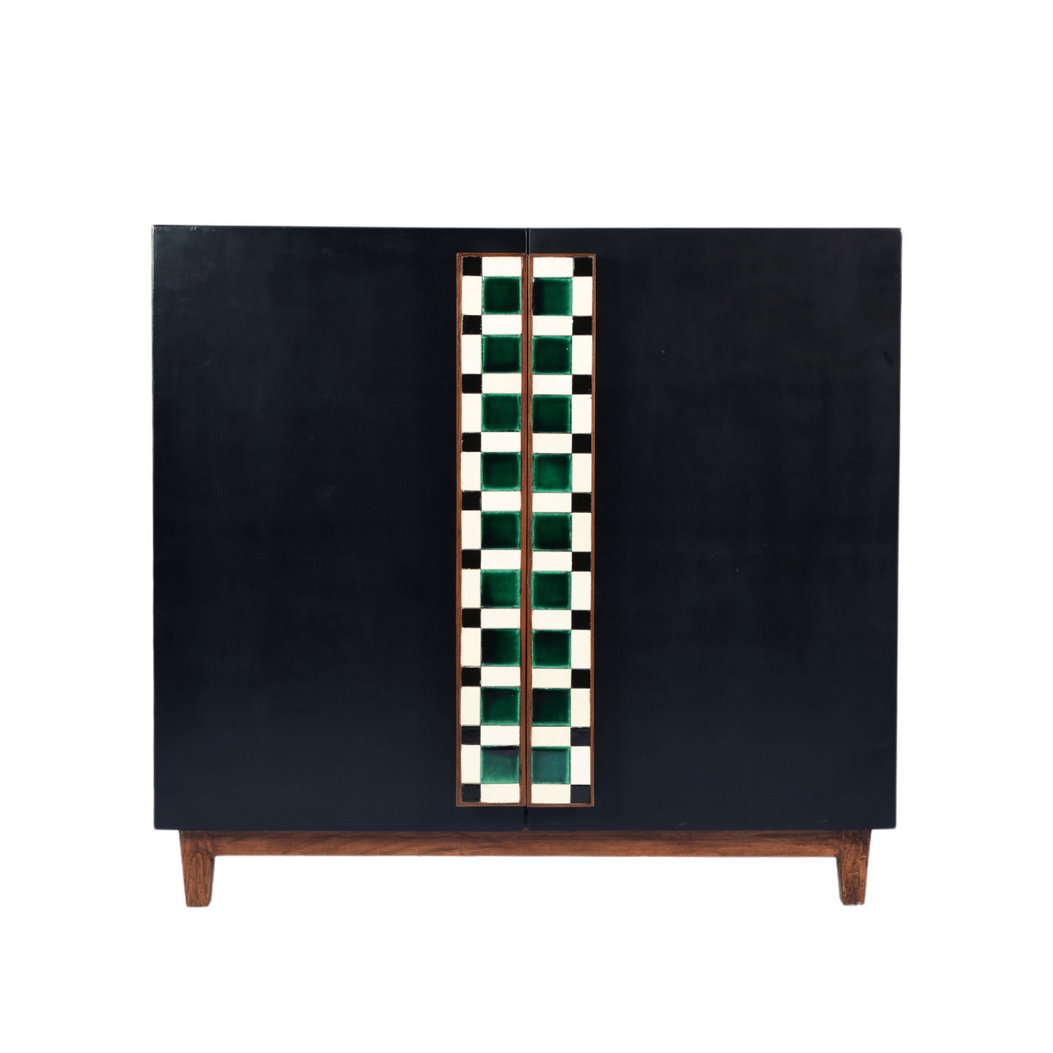 Tartan Double Door Cabinet