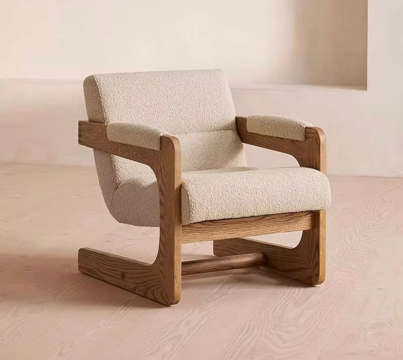 Mika Accent Chair in Wood