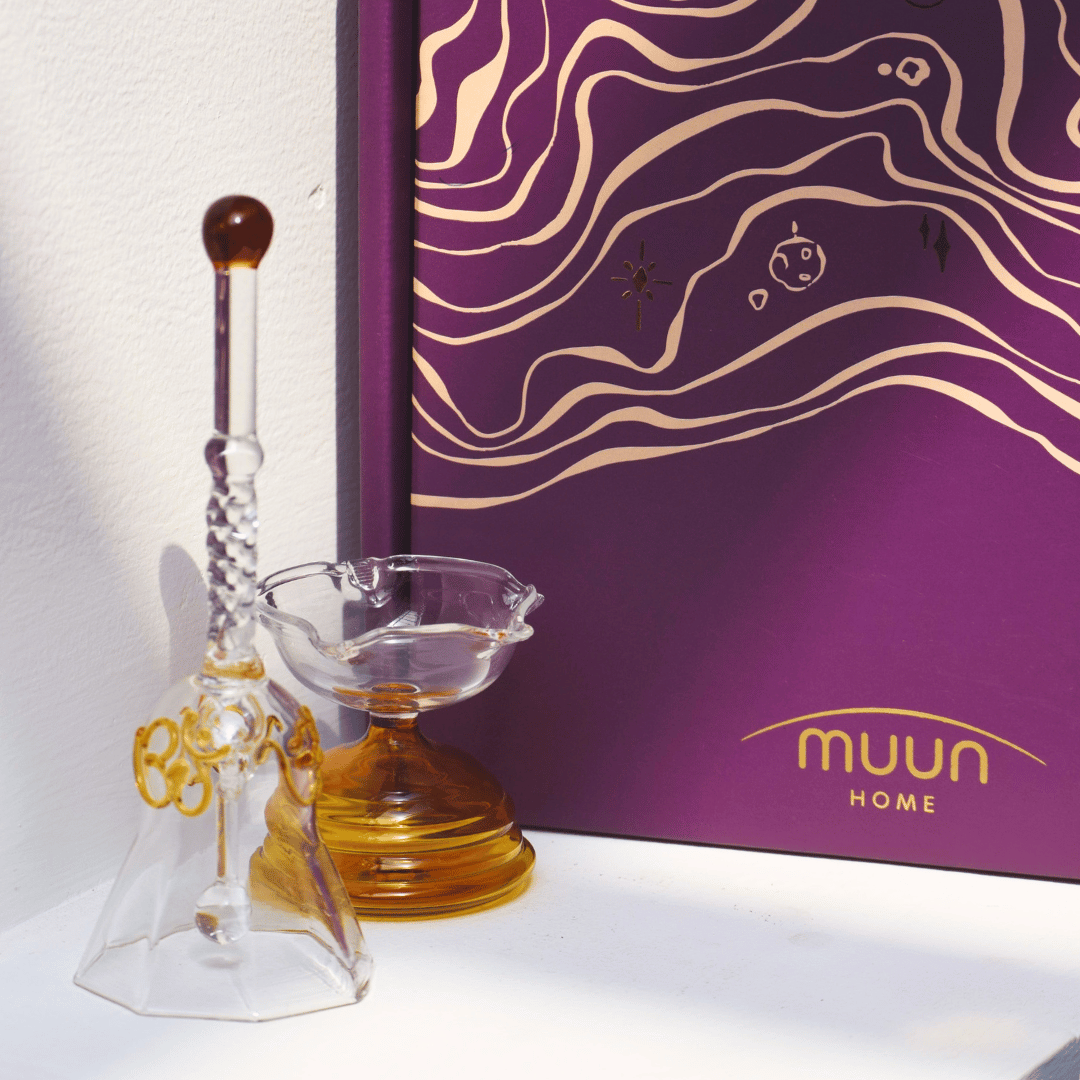 Bell Gift Set - Short Diya and Ringing bell