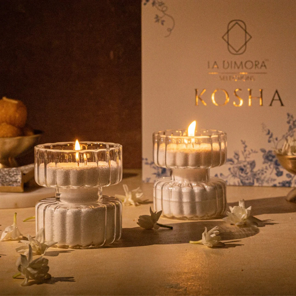 Diamante | Tea-Light Holder | Set of 2