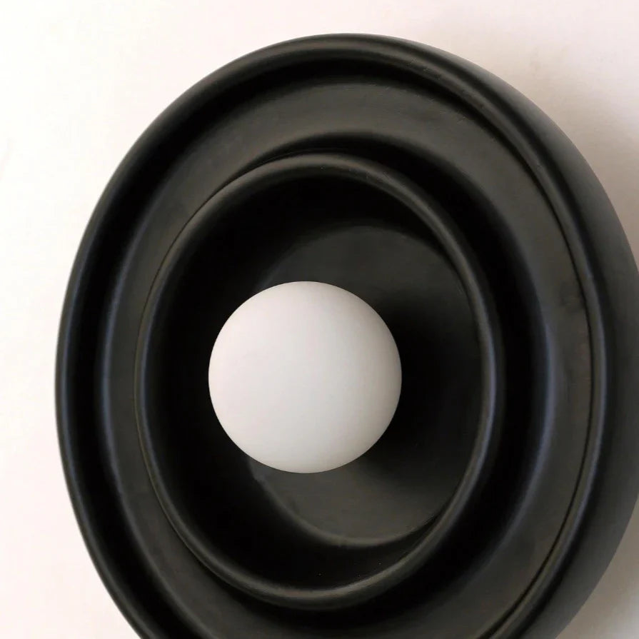 Discus Wall Light - Black