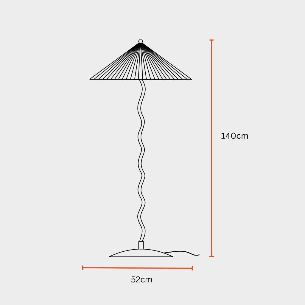 Serpentine Floor Lamp