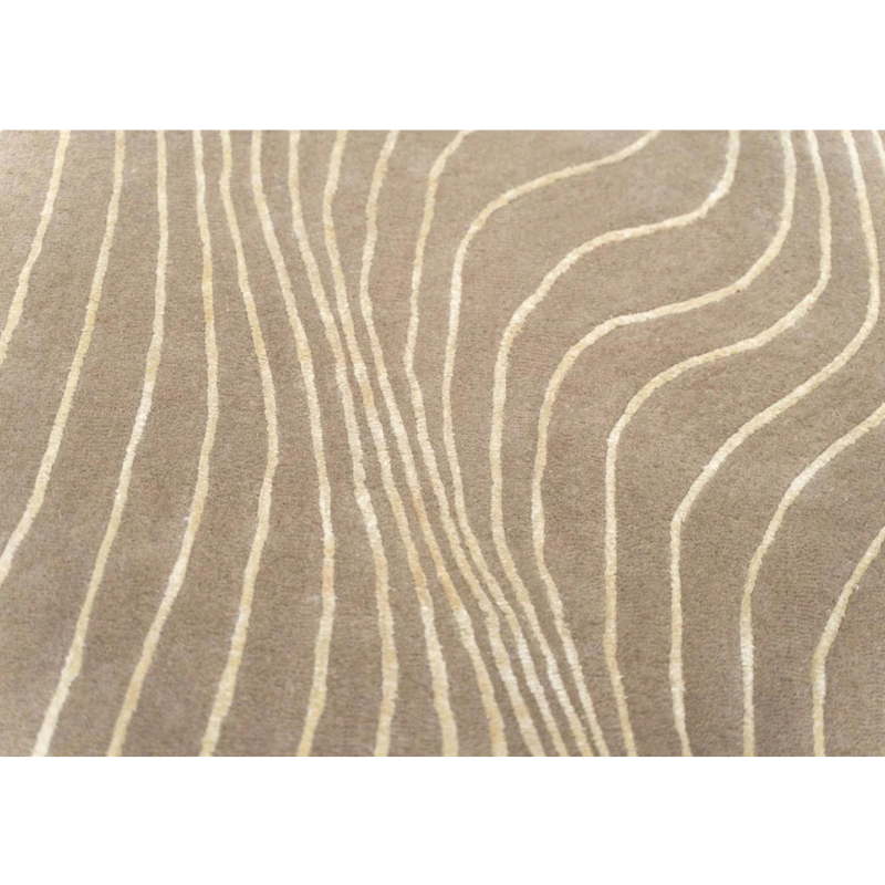 Crinkle Wool & Silk Rug