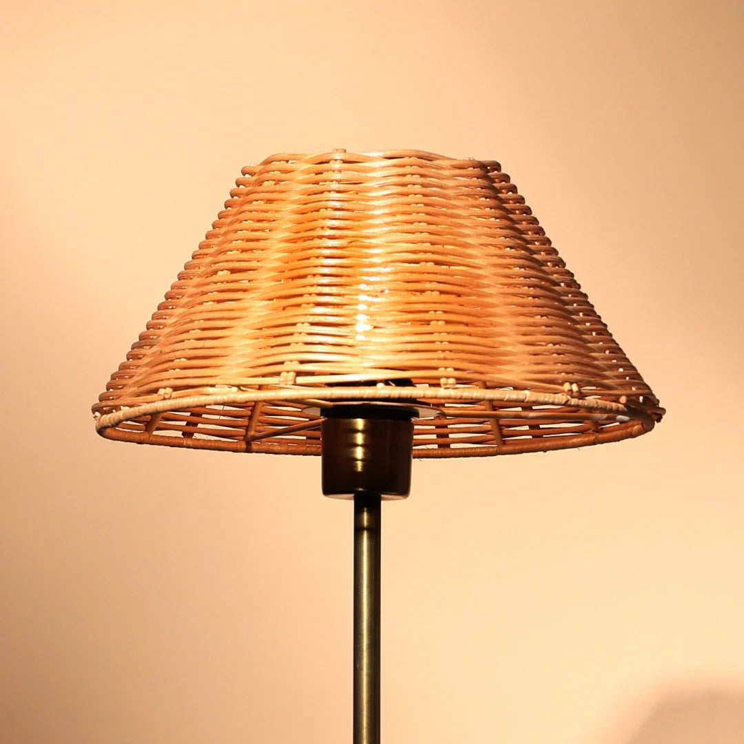 Natural Cane Table Lamp