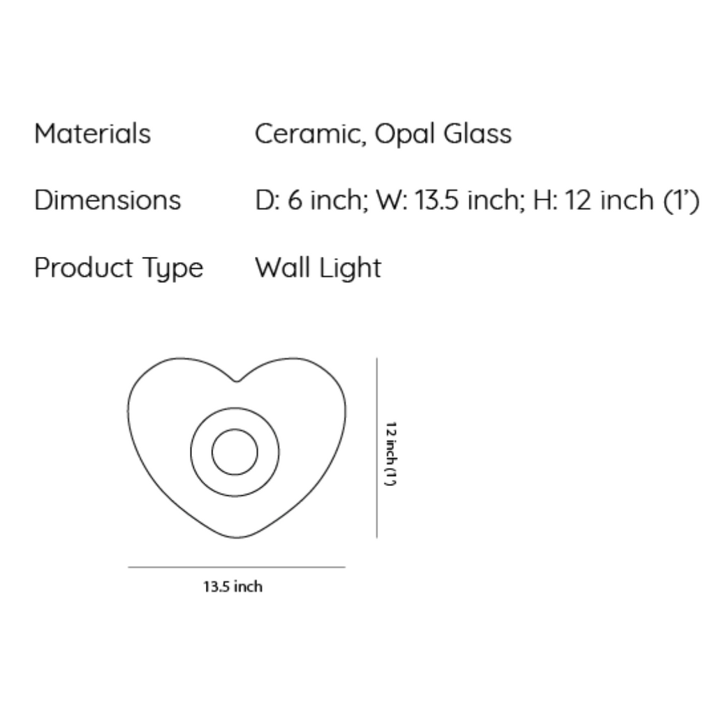 Heart Wall Light