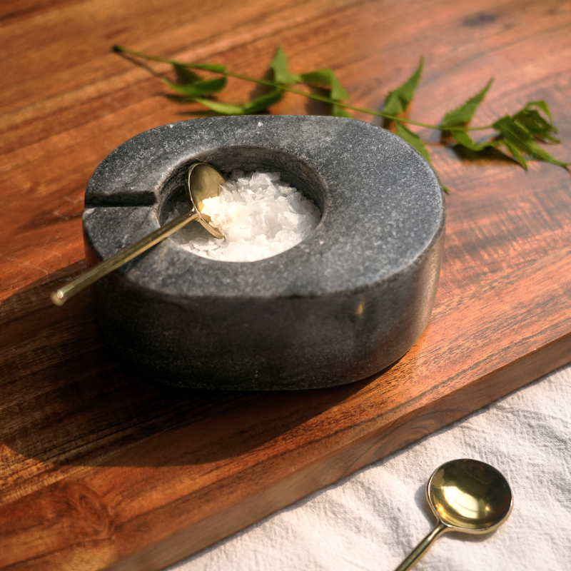 Marble Spice Bowls Set of 2