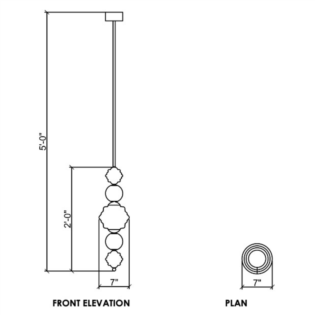Hanging Pendent Lights HPL 27