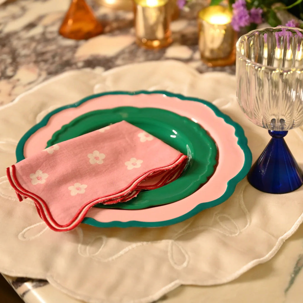 Moonflower Plates Set