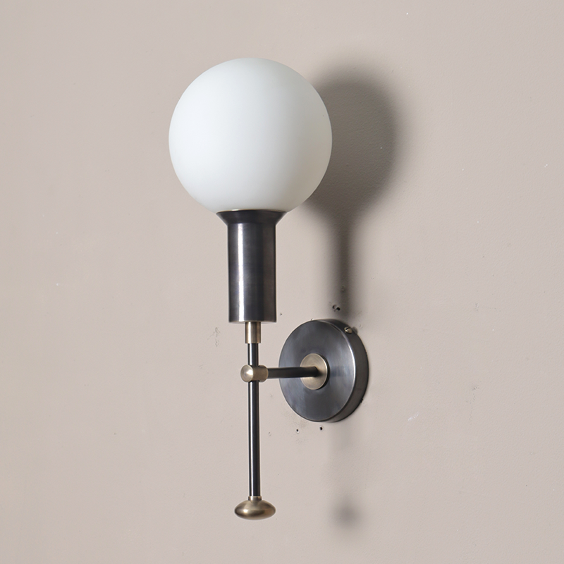 Mod Wall Sconce Glass Globe