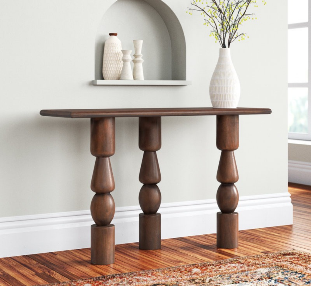 Ohm Wooden Console Table