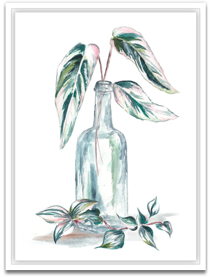 Island Tropics Frond in Bottle III