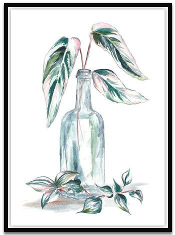 Island Tropics Frond in Bottle III