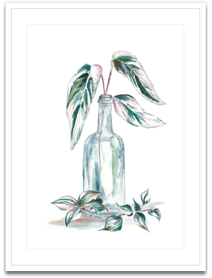 Island Tropics Frond in Bottle III
