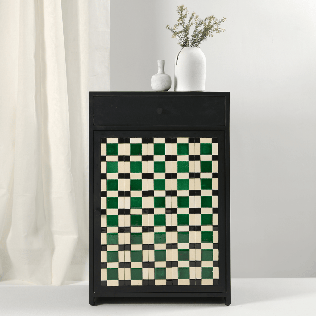 Tartan Single Door Cabinet