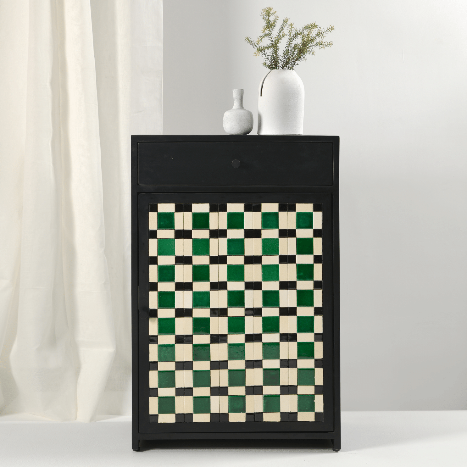 Tartan Single Door Cabinet