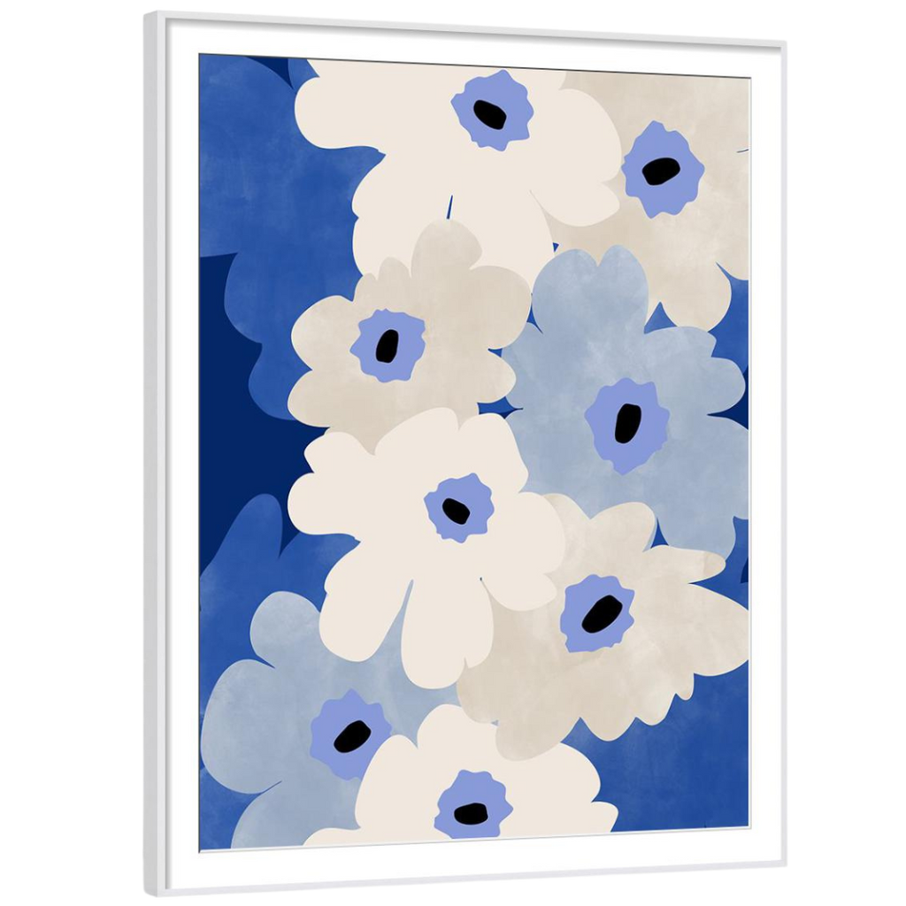 Gallery Wall Art: Indigo | Set of 4