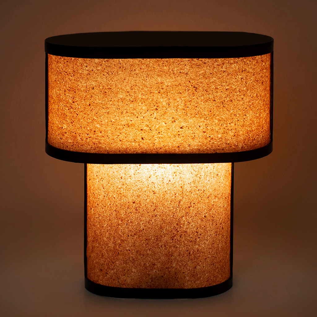 Niko Table Lamp - Red Sand Stone