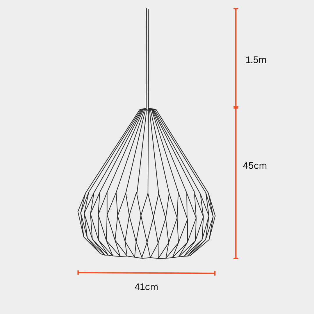 Dome Pendant - Linen