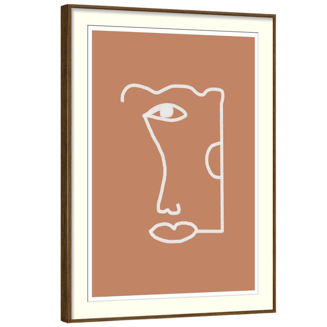 Gallery Wall Art: Faces | Set of 5